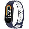 Pasek BELINE Beli02500 do Xiaomi Mi Band 8/9 Niebiesko-biały