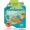 Książka z zadaniami Montessori. Elementarz malucha 2-3 lata (miękka okładka) Płeć Chłopiec