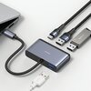 Hub USAMS SJ627HUB01 USB Typu C Szary Liczba portów wyjściowych [szt.] 4