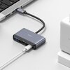 Stacja dokująca USAMS SJ628HUB01 USB Typu C Szary Liczba portów ładujących [szt.] 1