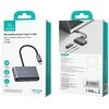 Stacja dokująca USAMS SJ628HUB01 USB Typu C Szary Interfejs USB Typu C