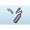 Adapter USB - Lightning MCDODO CA-2690 OTG 2W1 Czarny Wykonanie Stop cynku