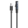 Kaabel USB-C - Lightning MCDODO CA-3440 LED 1.2 m Czarny Długość [m] 1.2
