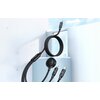 Kabel USB-C - USB-C/Lightning/Bezprzewodowe MCDODO CA-4940 1.2 m Czarny Złącze 1 USB-C