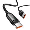 Kabel USB - USB-C MCDODO CA-4730 120W 1.5 m Czarny Typ USB-A - USB Typ-C