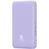 Powerbank BASEUS Magnetic Mini 5000mAh 20W Fioletowy Typ ładowania Power Delivery