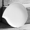 Talerz AMBITION Fala 19.5 x 17.5 cm Biały Liczba elementów [szt] 1