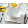 Salaterka AMBITION Fala Biały Wykonanie Porcelana