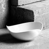 Salaterka AMBITION Salsa Liść 18 cm Biały Wykonanie Porcelana