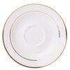 Spodek AMBITION Aura Gold 12.5 cm Biało-złoty Liczba elementów [szt] 1