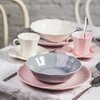 Spodek AMBITION Diana Rustic 15 cm Różowy Kolor Różowy