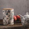 Pojemnik ceramiczny AMBITION Tuvo kwiaty 0.67 L Pojemność [ml] 670