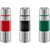 Termos AMBITION Gummy 350 ml Srebrno-czerwony Materiał Stal