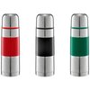 Termos AMBITION Gummy 750 ml Srebrno-czerwony Materiał Stal