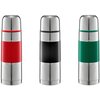 Termos AMBITION Gummy 750 ml Srebrno-zielony Materiał Stal