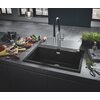 Zlewozmywak GROHE K700 31651AP0 Czarny Wykonanie Kompozyt