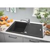 Zlewozmywak GROHE K400 31639AP0 Czarny Wykonanie Kompozyt