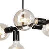 Lampa sufitowa LAMKUR ASTRID LM-6.146 42862 Czarny Źródło światła w komplecie Nie
