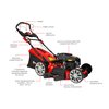Kosiarka spalinowa GREENSO KS56-G224NE Ducar DV224 z napędem 560mm 4.4kW Pojemność silnika [cm3] 224