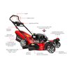 Kosiarka spalinowa GREENSO KS56-B161NS 360 BSDOV750 z napędem 560mm 2.74kW Pojemność silnika [cm3] 161