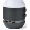 Lampka stołowa LEXON Terrace+ LA134X z głośnikiem i powerbankiem Ciemnoszary Ulica i numer budynku Macierzysz, Sławęcińska 12