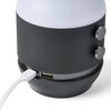 Lampka stołowa LEXON Terrace+ LA134X z głośnikiem i powerbankiem Ciemnoszary Kod pocztowy 05-850
