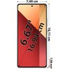 Smartfon XIAOMI Redmi Note 13 Pro 8/256GB 6.67" 120Hz Zielony Model procesora MediaTek Helio G99 Ultra