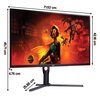 Monitor AOC U32G3X/BK 31.5" 3840x2160px IPS 144Hz 1 ms [GTG] Przeznaczenie Dla gracza
