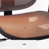 Fotel DIABLO CHAIRS V-Basic Czarno-pomarańczowy Wysokość siedziska [cm] 48.5 - 58.5