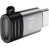 Adapter USB Typ C - Lightning XO NB263A Czarny matowy Gniazdo (żeńskie) Lightning