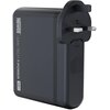 Ładowarka sieciowa NEWELL GaN Tech T-power 140W Czarny + zestaw adapterów Kolor Czarny