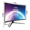 Monitor MSI G32CQ5P 31.5" 2560x1440px 170Hz 1 ms [MPRT] Curved Przeznaczenie Dla gracza