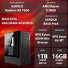 Komputer MAD DOG VALORAIR-A02DB16 R5-5600 16GB RAM 1TB SSD Radeon RX7600 Procesor AMD Ryzen 5 5600
