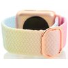 Pasek LUNA do Apple Watch 3/4/5/6/7/8/SE (38/40/41mm) Fioletowo-biały