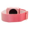 Pasek LUNA A00083 do Apple Watch 3/4/5/6/7/8/SE (38/40/41mm) Różowo-biały Materiał Nylon