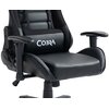 Fotel COBRA Rebel CR206 Czarny Konstrukcja Drewno