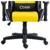Fotel COBRA Rebel CR201 Żółto-czarny Dopuszczalna waga [kg] 130