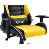 Fotel COBRA Rebel CR201 Żółto-czarny Odchylenie [stopnie] 90 - 180