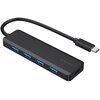 Hub GEMBIRD UHB-CM-U3P4P-01 USB Typu C, Pasywny