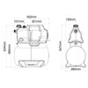 Hydrofor do wody GARDENA 3800 09064-20 600W Maksymalna wysokość samozasysania [m] 8