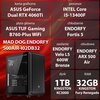 Komputer MAD DOG ENDORFY500AIR-I02DB32 i5-13400F 32GB RAM 1TB SSD RTX4060Ti Wi-Fi Procesor Intel Core i5-13400F