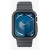 Pasek SPIGEN Rugged Armor Pro do Apple Watch 4/5/6/7/8/9/SE (44/45mm) Grafitowy Materiał TPU