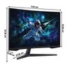Monitor SAMSUNG Odyssey G5 G55C S32CG552EU 32" 2560x1440px 165Hz 1 ms [MPRT] Curved Przeznaczenie Dla gracza