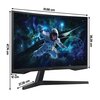 Monitor SAMSUNG Odyssey G5 LS27CG552EUXEN 27" 2560x1440px 165Hz 1 ms [MPRT] Curved Przeznaczenie Dla gracza