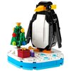 LEGO Merchandise Bożonarodzeniowy pingwin 40498 Seria Lego Merchandise