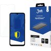 Na zdjęciu widoczny jest telefon z nałożonym szkłem hartowanym oraz opakowanie produktu z napisem "3mk Protection tempered glass HardGlass™". Na opakowaniu znajdują się dodatkowe informacje, takie jak "9H hardness" i "FIT-IN™ technology".
