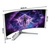 Monitor AOC Agon Pro AG456UCZD 44.5" OLED 3440x1440px 240Hz 0.03 ms [GTG] Curved Przeznaczenie Dla gracza