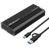 Obudowa dysku QOLTEC 52270 Interfejs obudowy USB Type-C 3.2 Gen. 2