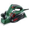 Zielony strug elektryczny z czarnymi i czerwonymi elementami, na którym widnieje napis "BOSCH PHO 3100". Urządzenie posiada pokrętło regulacyjne oraz ergonomiczny uchwyt.