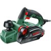 Na zdjęciu widoczny jest zielony strug elektryczny z czarnymi i czerwonymi elementami, z napisem "BOSCH" oraz "PHO 2000" na obudowie. Urządzenie ma ergonomiczny uchwyt z czarną, gumową powierzchnią i czerwonymi akcentami.